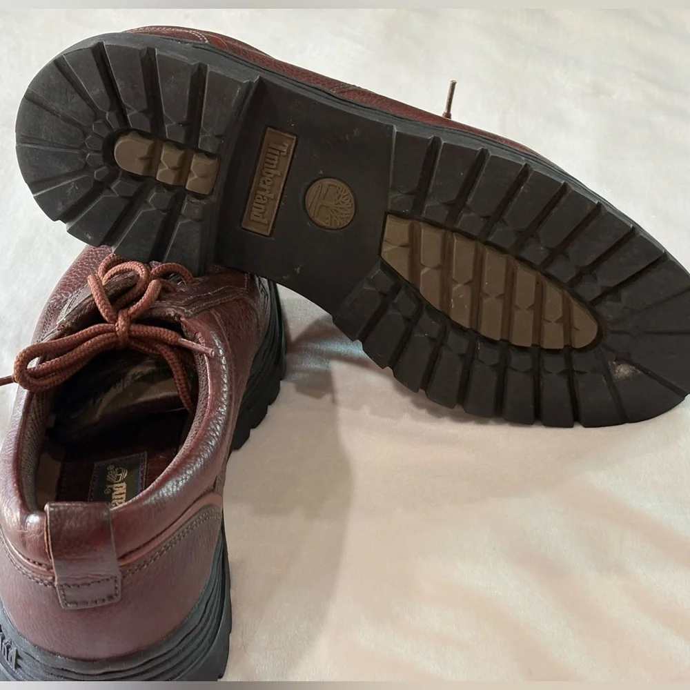 Timberland Brown Leather Oxford Work Shoes‎ – Men’s Size 12